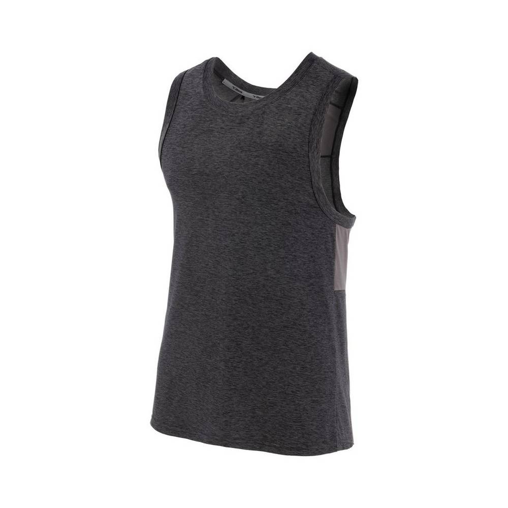 Mens Mizuno Alpha Running Tank Top Black Philippines (QXSEUH190)